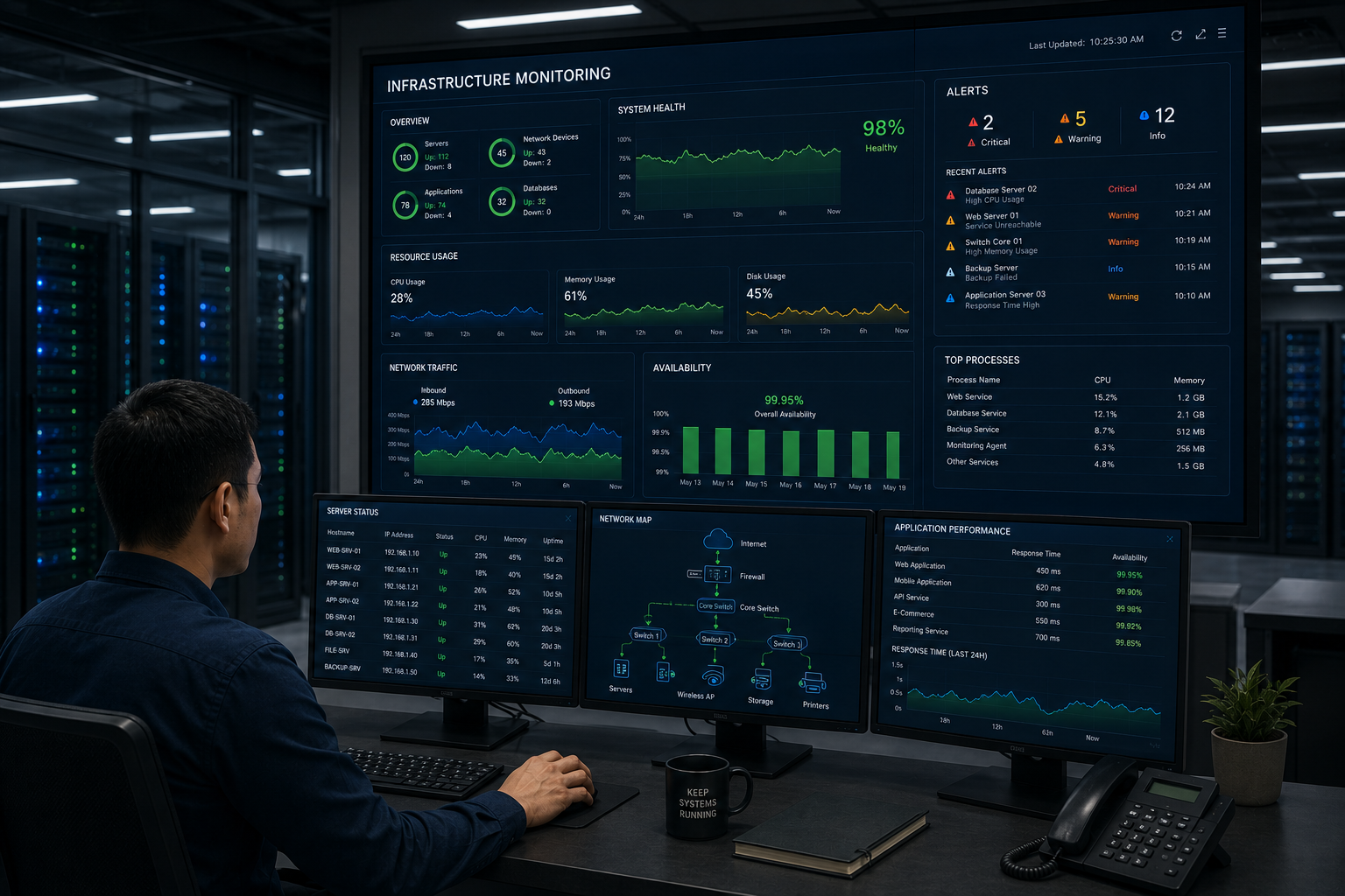 Infrastructur monitoring